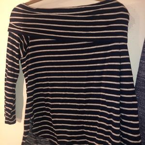 Off the shoulder sailer 3/4 sleeve
